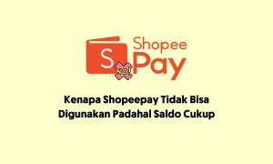 kenapa ShopeePay tidak bisa digunakan padahal saldo cukup