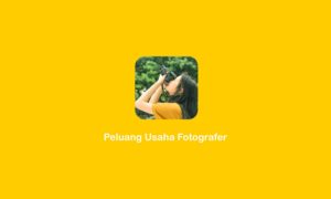 peluang usaha fotografer